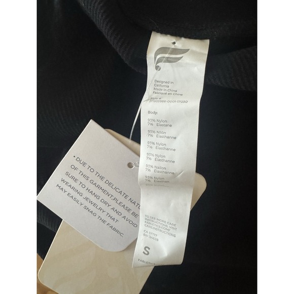 Workout Jacket Womens Small Black Delta Seamless Zip Up NWT Athleisure Yoga Gym - Picture 6 of 9